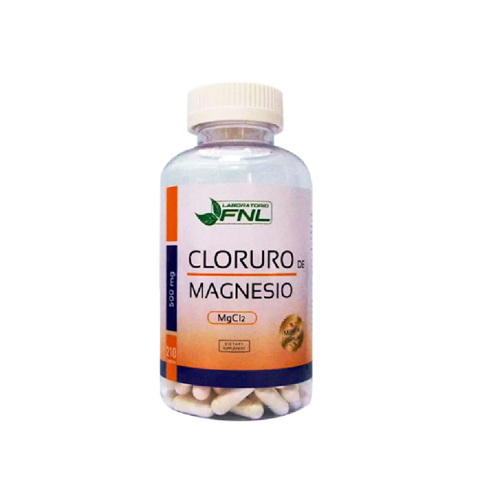 Cloruro de Magnesio 210 cápsulas