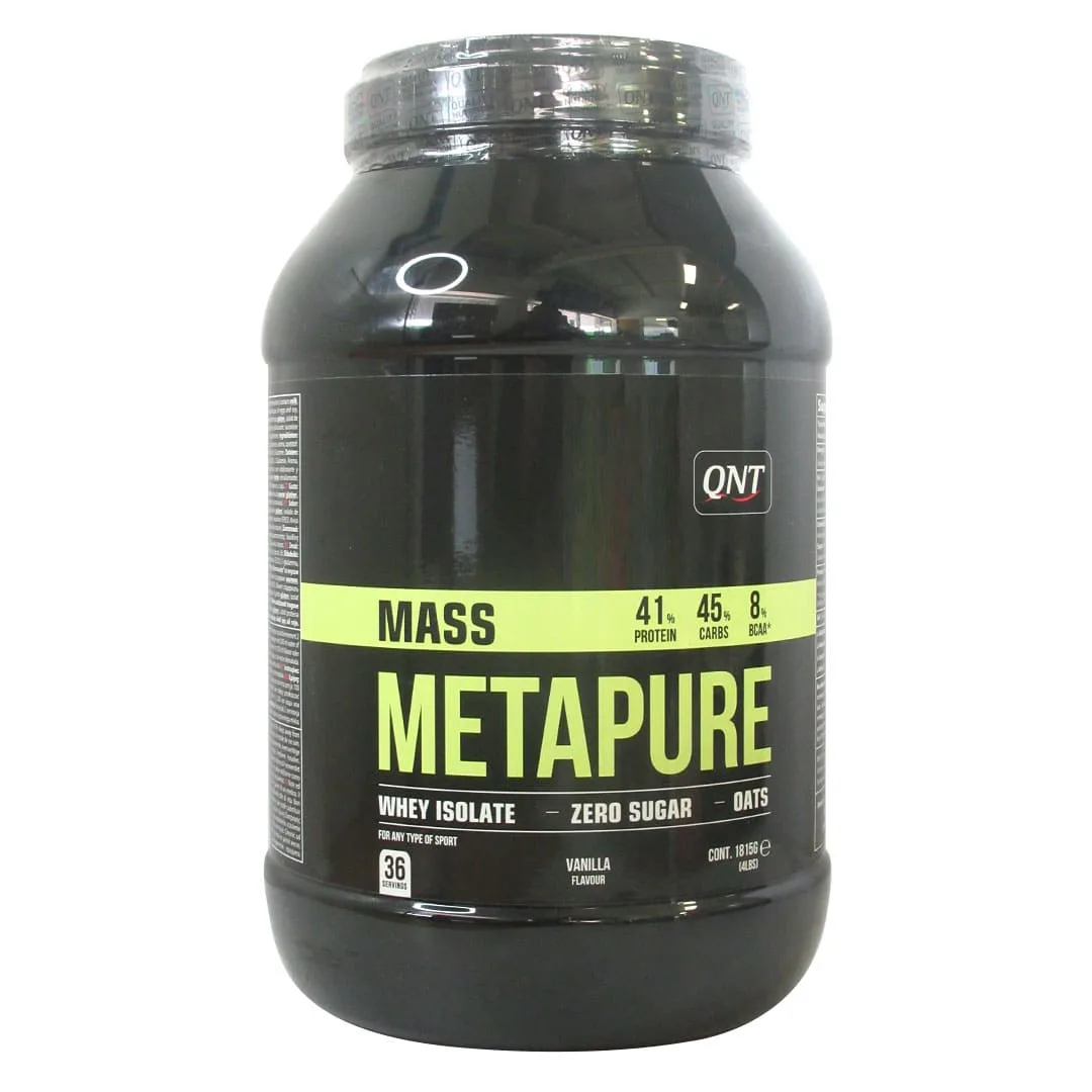 Proteína Mass Whey Isolate Sin Azúcar Sabor Vainilla 1815 grs