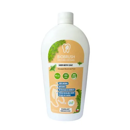 Enjuague Bucal Menta & Fluor 500 ml 500 ml