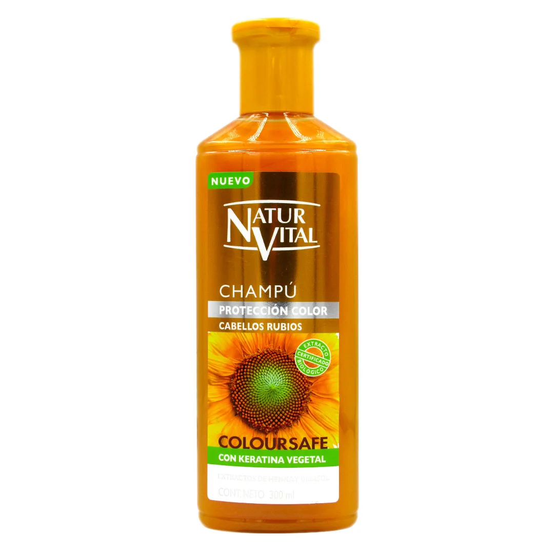 Shampoo Cabellos Rubios con keratina vegetal 300ml