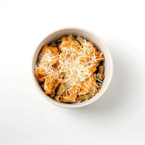 Macarrones con Salsa Rosa, Keto