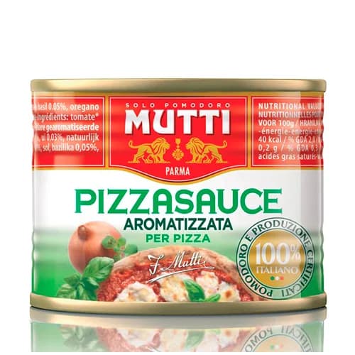 Salsa de Tomate Lista para Pizza 210 Grs