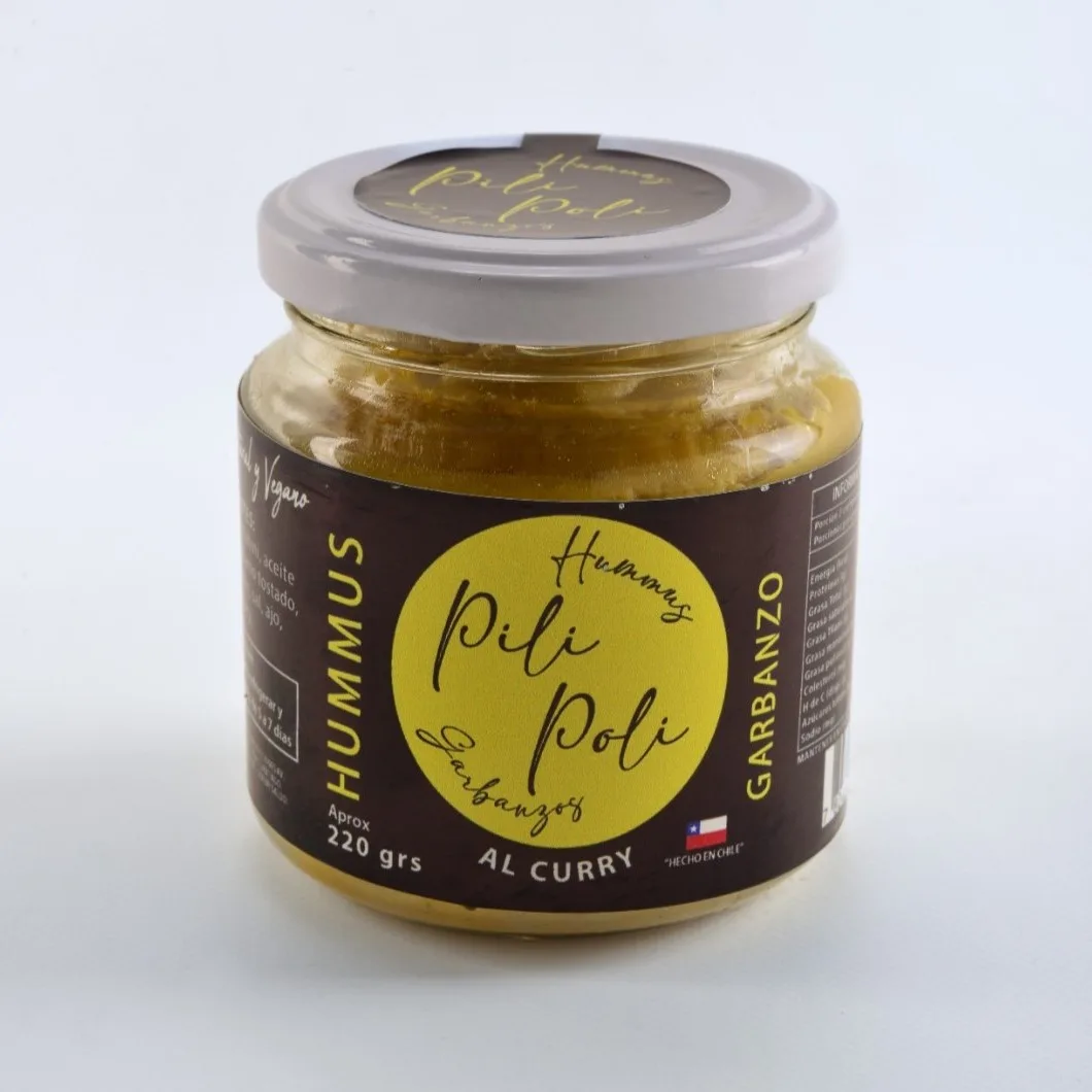 Hummus garbanzo curry 220 grs