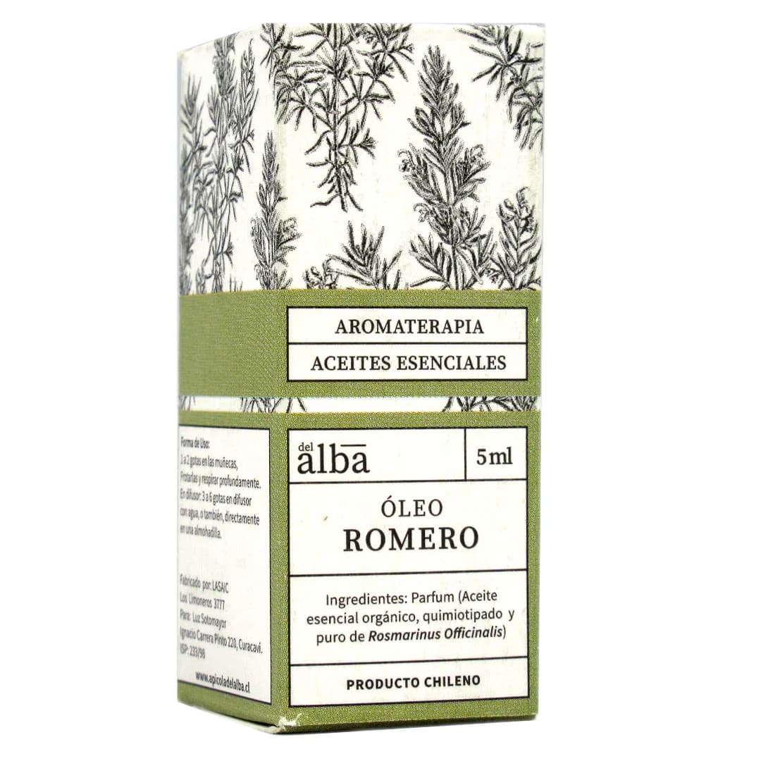 Aceite Esencial de Oleo Romero Orgánico 5 ml