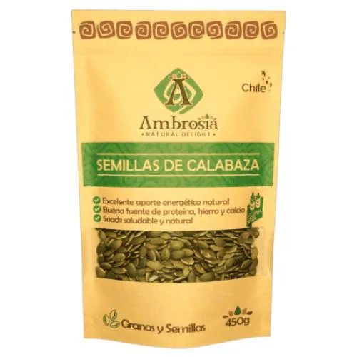 Semilla de Calabaza Libre de gluten 400 grs