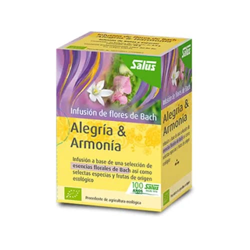 Infusión de Flores de Bach Alegria y Armonia 15 bolsitas