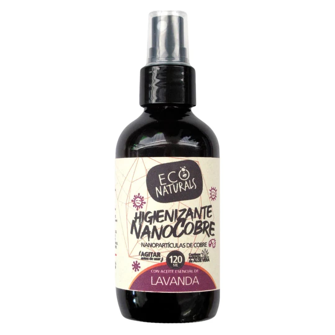 Spray Desinfectante Nano Cobre Lavanda 120 ml