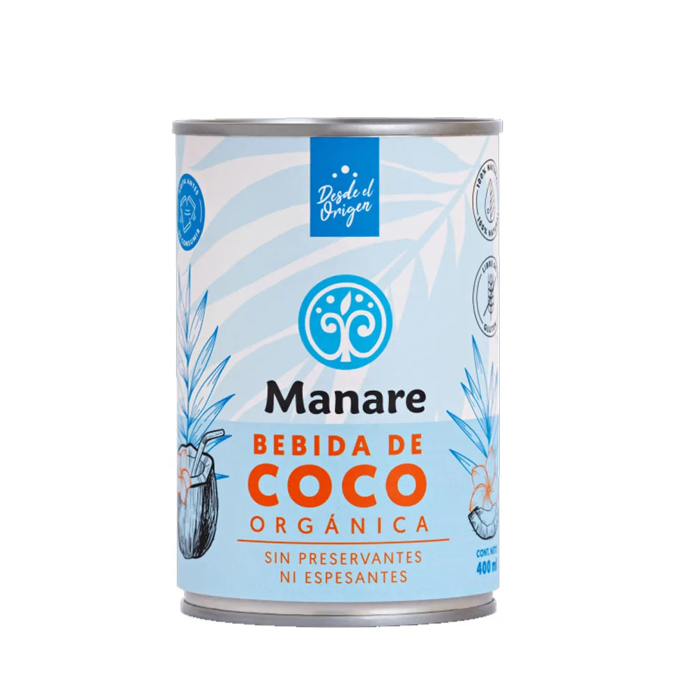 Leche de Coco Orgánica 400ml