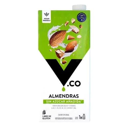 Bebida Vegetal de Almendras Sin Azúcar 1 Lt