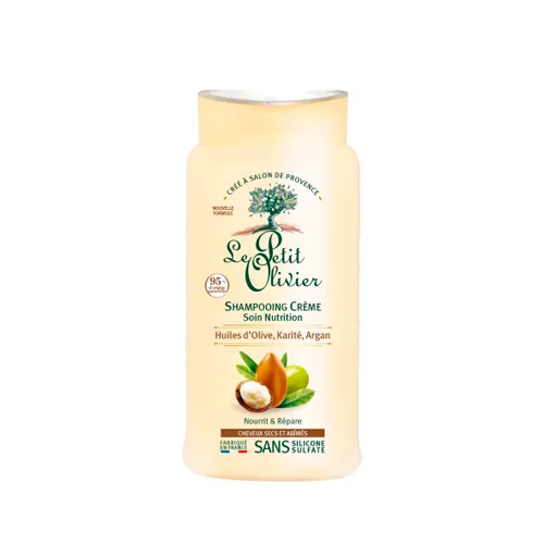 Shampoo Cuidado Cabello Seco y Dañado Aceite de Oliva Karite y Argan 250 ml
