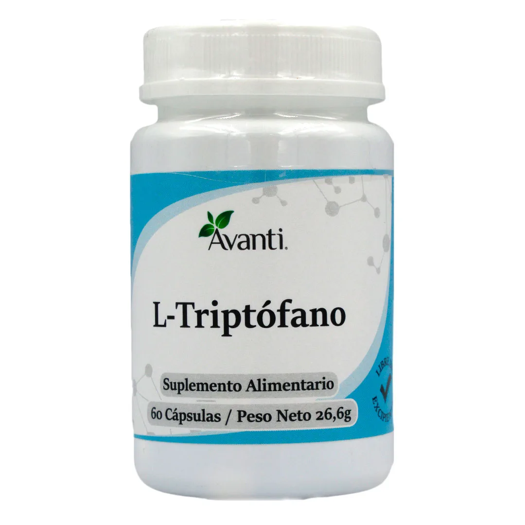 L- Triptofano 60 Capsulas