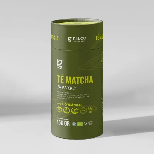 Te Matcha 100% Orgánico sin gluten vegano en polvo 150 grs
