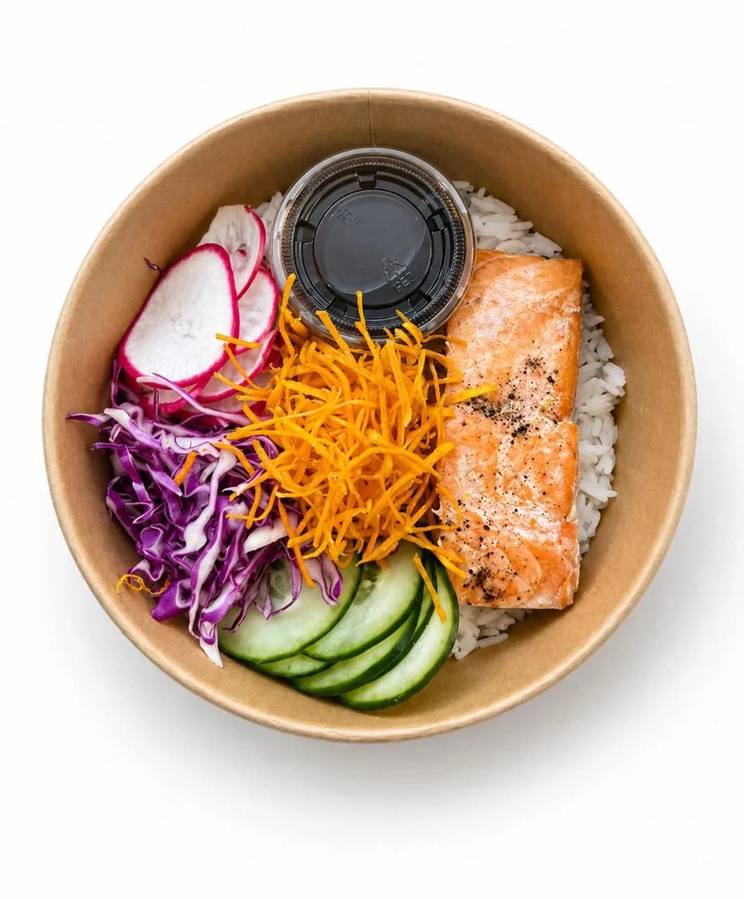 Poke de Salmón Teriyaki