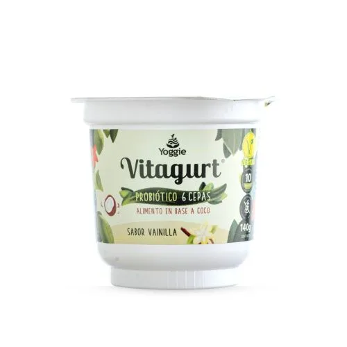 Vitagurt Vegano Sabor Vainilla 140g