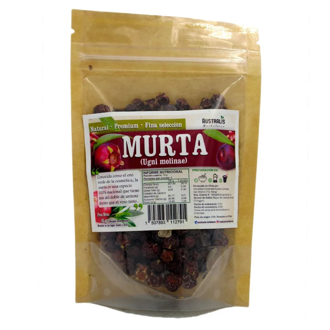Murta Deshidratada 40 gr