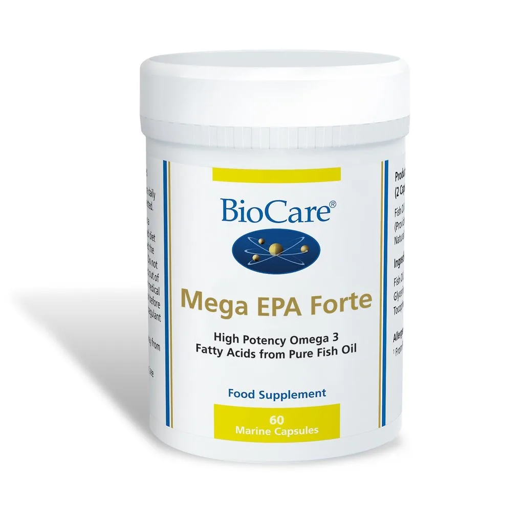 OMEGA 3 - MEGA EPA FORTE aceite de pescado 60 cápsulas
