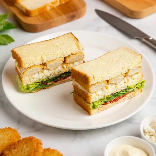 Sándwich Triple Pollo Crunch, 305 g