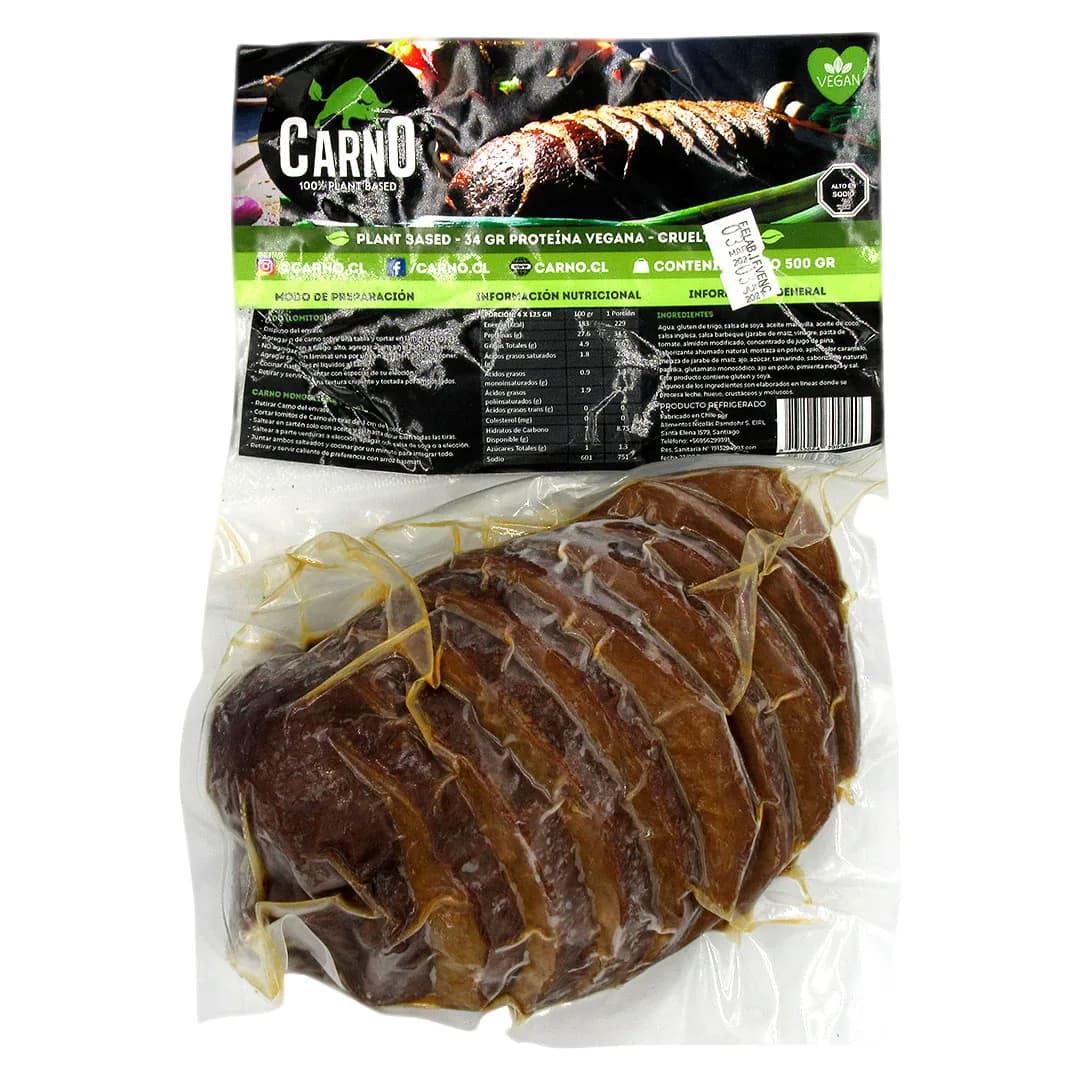 Lomito de Seitan Vegano 500 gr