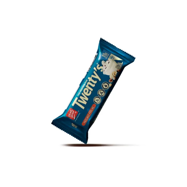 Barra de Proteína Twentys Praliné de Avellanas 60 grs