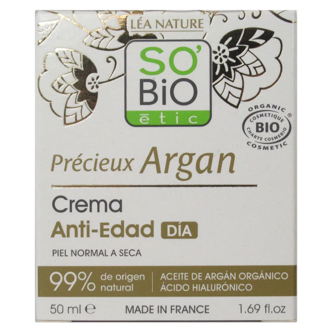 Crema Aceite de Argan Anti Edad De Dia 50 ml