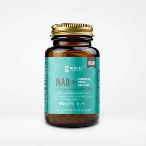 NAD+ Quercetina y Resveratrol (60 cap x 500mg)