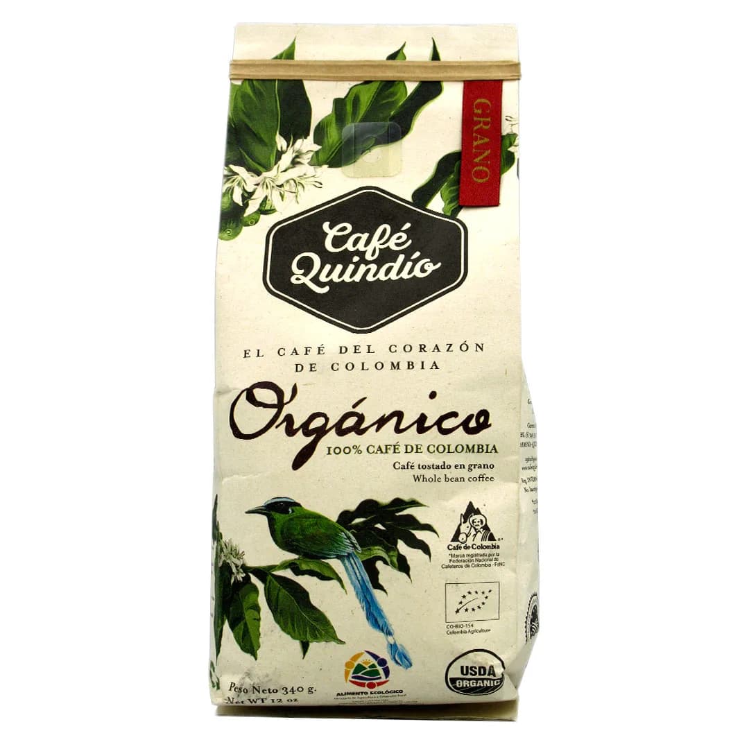 Café Orgánico en Grano, 340 Grs
