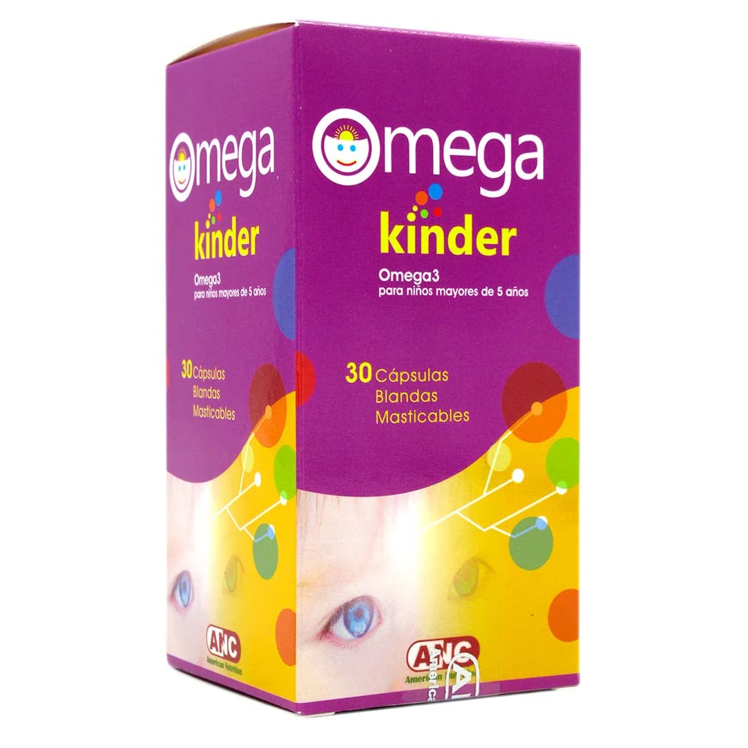 Omega 3 Kinder 30 capsulas blandas masticables
