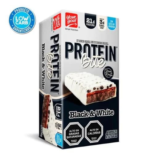 Pack 4 Barra de Proteína Bite Chocolate Blanco 55 grs
