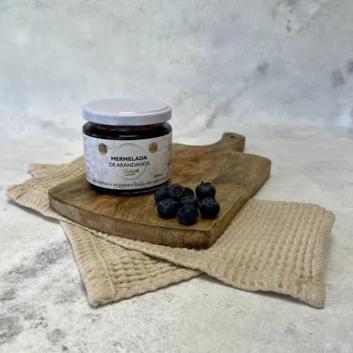 Mermelada de Arándanos Keto. Sin Azúcar. 200gr.