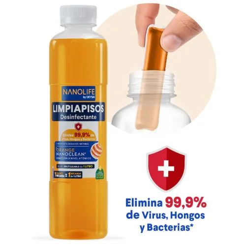 Limpia Pisos Desinfectante Citrico Recargable 1 Lt