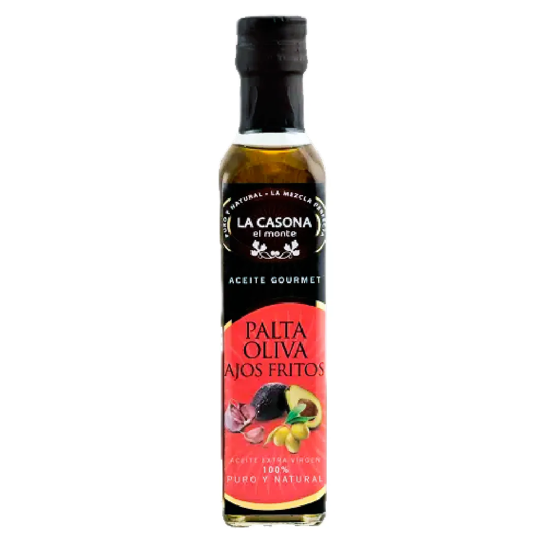 Aceite Gourmet Palta Oliva Ajos Fritos 250 ml