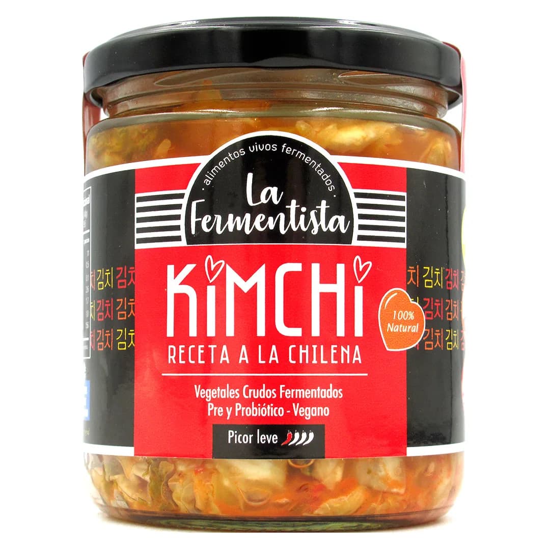 Kimchi a la Chilena Sin Gluten Vegano 400 grs