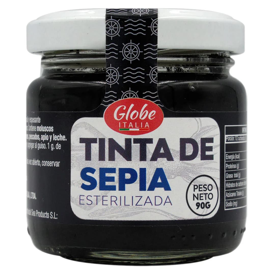 Tinta de Sepia Esterilizada Condimento de España 90 grs