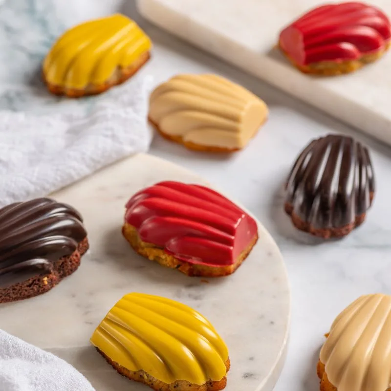 Madeleines sin Azúcar. Mix Sabores. Keto.4 Un.