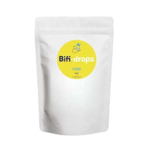 BifiDrops Helado con Probioticos Plátano 280 gr 20x14gr