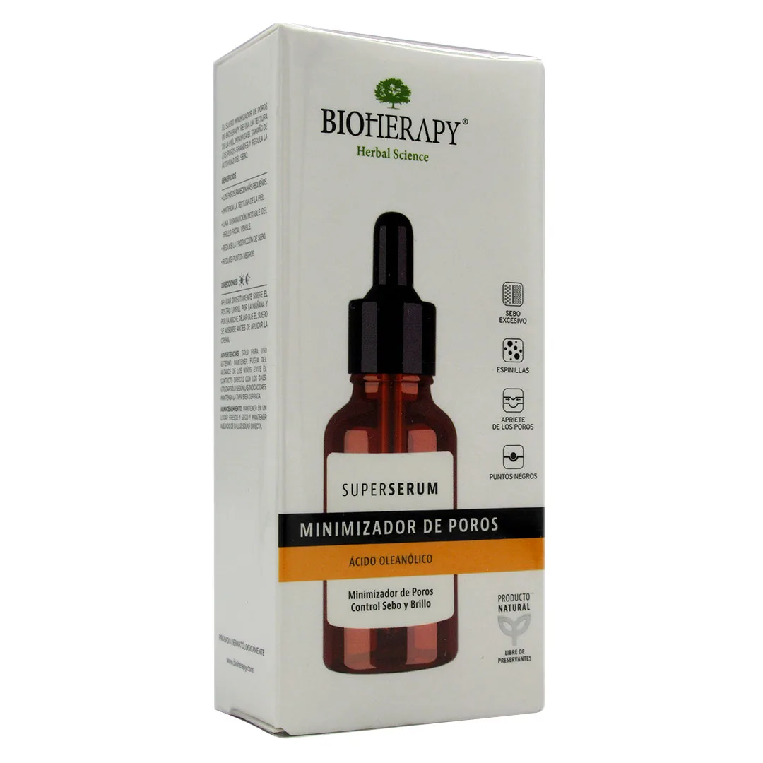 Serum Minimizador de Poros con Acido Oleanolico 30 ml
