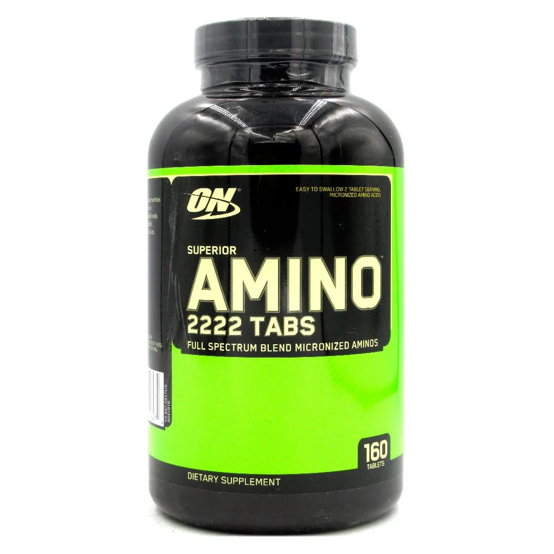 AMINO 2222 Aminoacidos + Proteína 160 Tabletas capsulas