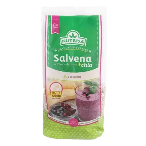 Salvado de Avena con Chía Salvena 400 Grs