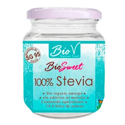 Stevia en Polvo sin aditivos 40 grs