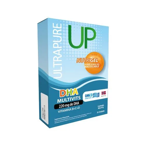 Omega 3 DHA Up Multivits Nutragel 30 und