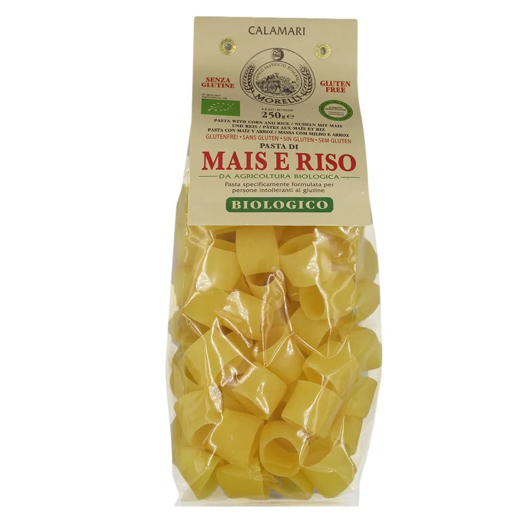 Calamari de Maíz y Arroz Orgánicos Libres de Gluten 250 gr