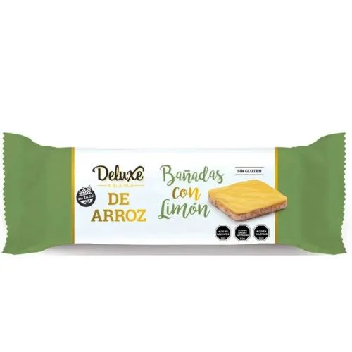 Galletas de Arroz Libre de Gluten Sin TACC bañadas en Limón 115 gr