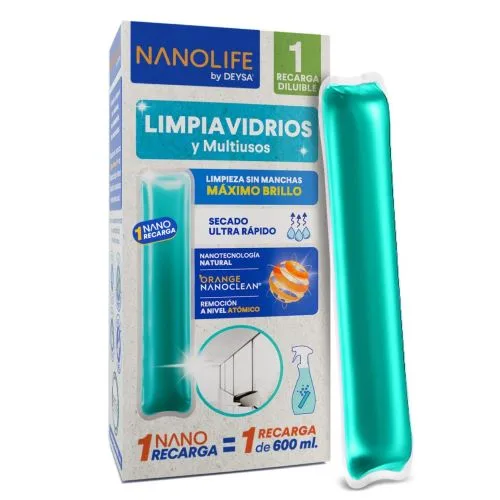 Recarga Limpiavidrios para 750 ml