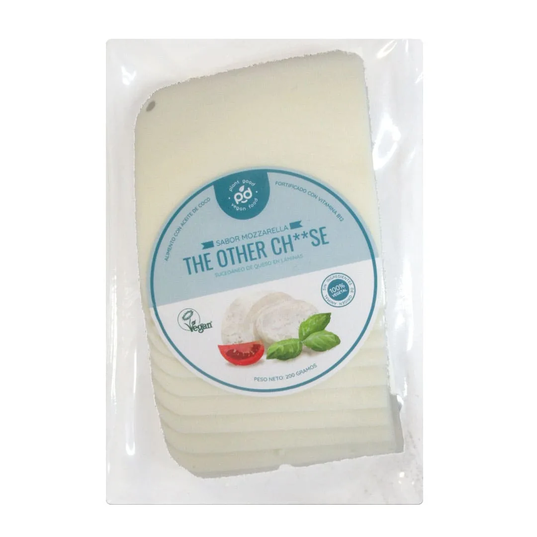 Queso Vegano Laminado Mozarella 200 gr