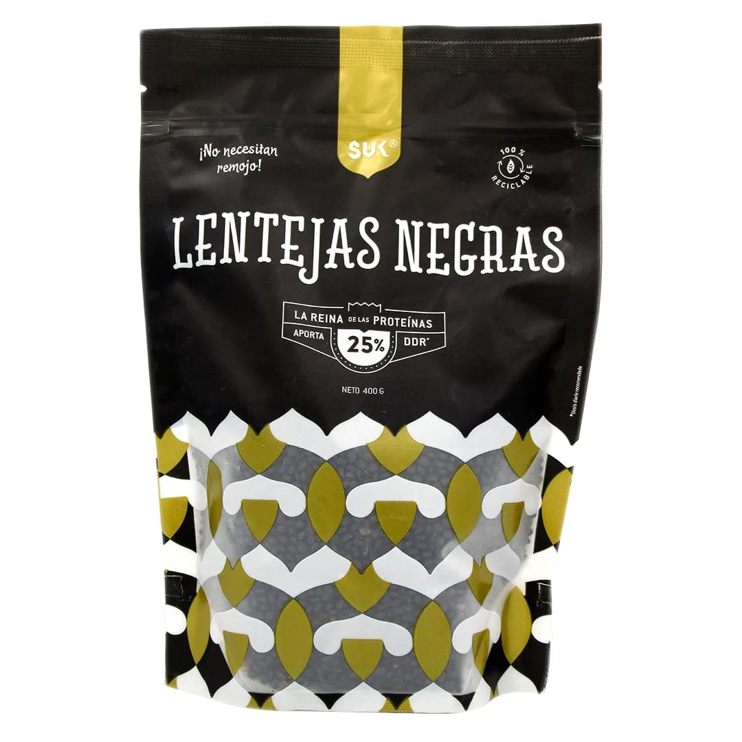 Lentejas Negras 400 grs