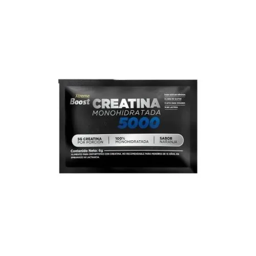 Sachet de Creatina Monohidratada Sabor Naranja 5g