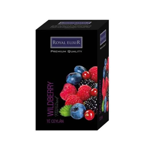 Té Negro 100% Ceylon Frutos Rojos