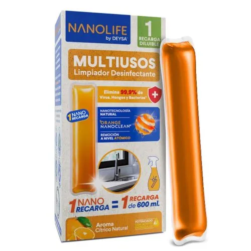 Recarga Limpiador Multiuso Desinfectante Citrico para 1 Lt