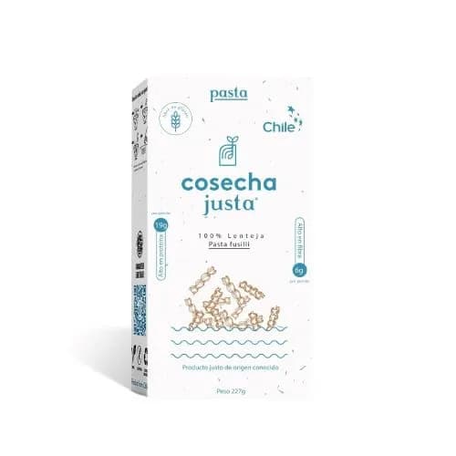 Pasta fusilli lenteja 227 gr