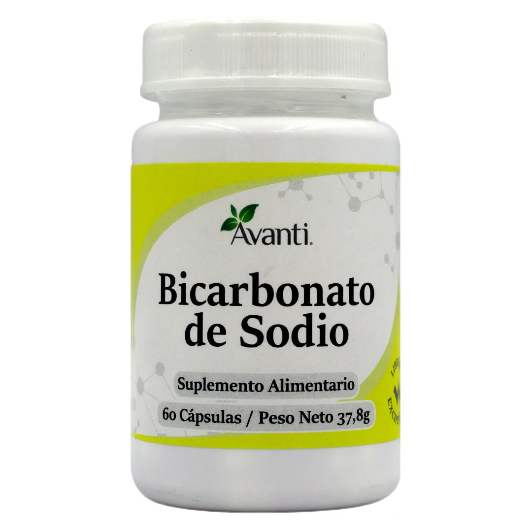 Bicarbonato De Sodio 378gr 60 Capsulas